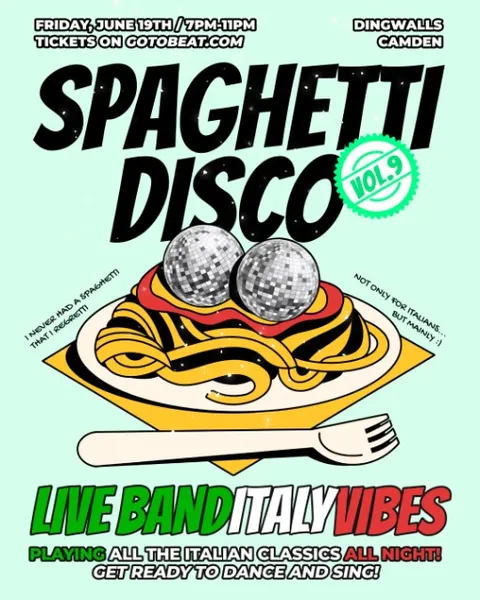 Spaghetti Disco - Live in London, June 19