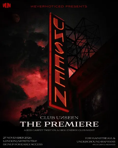 ИEVERNOTICED PRESENTS:  CLUB UИSEEN