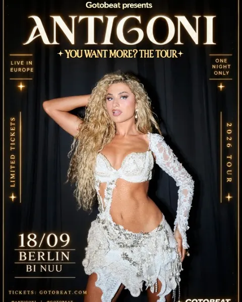 Antigoni live in Berlin!