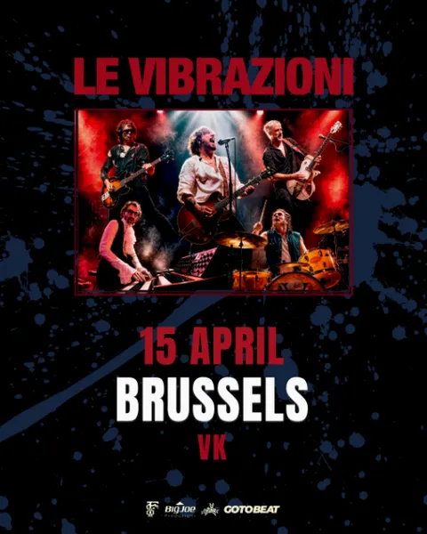 Le Vibrazioni LIVE in Brussels