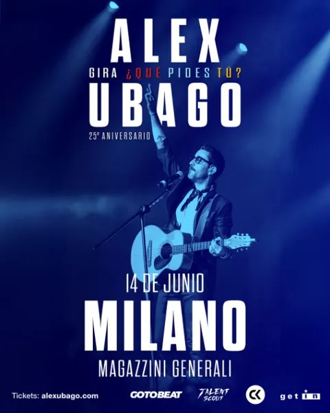 Alex Ubago - Live in Milano