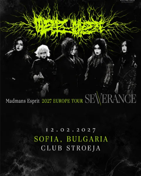 Madmans Esprit live in Sofia