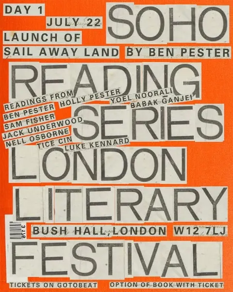 Soho Reading Series: London Literary Festival – Day One (Bush Hall) 