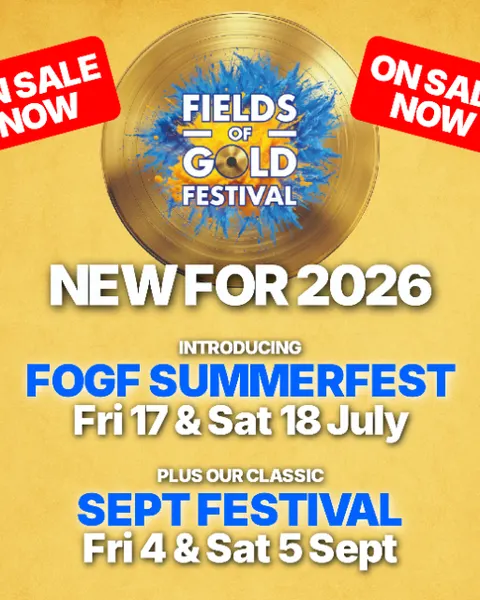 Fields of Gold Festival 2026 // VALID FOR JULY + SEPT