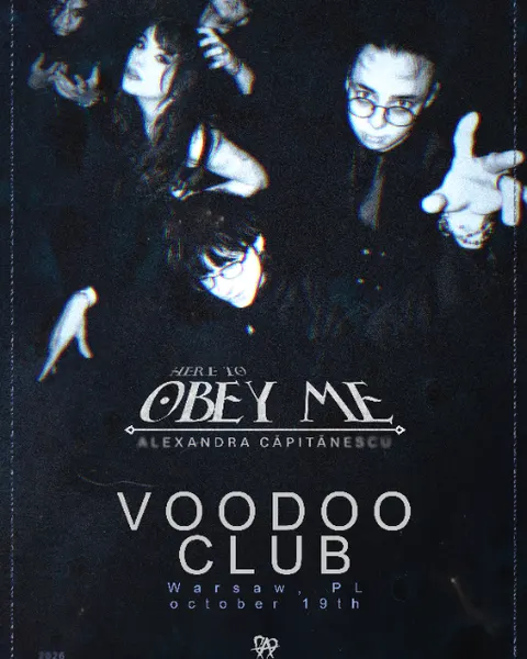 Alexandra Căpitănescu live in Warsaw at Voodoo Club