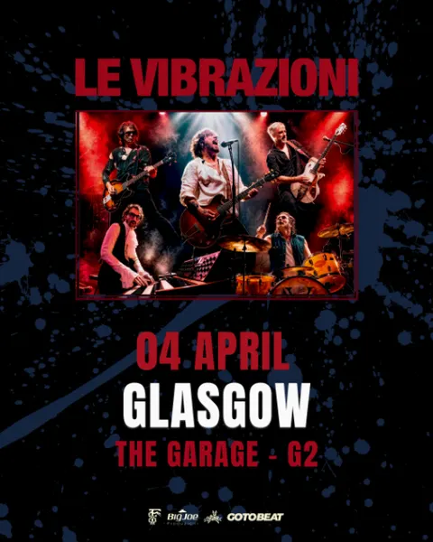 Le Vibrazioni LIVE in Glasgow