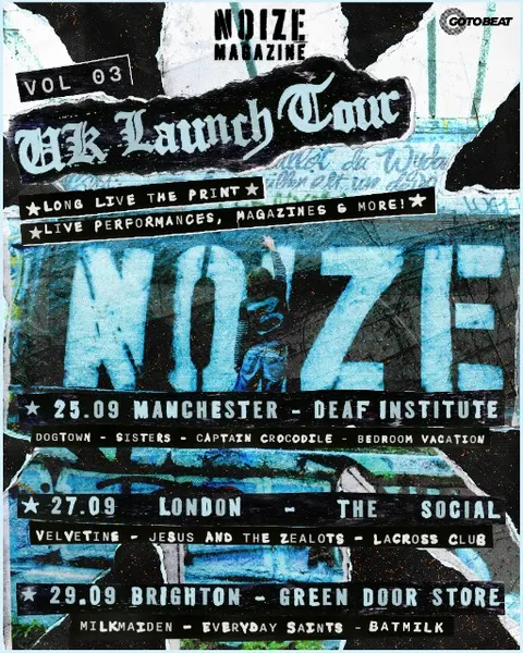 NOIZE MAGAZINE VOL. 3 LONDON LAUNCH 