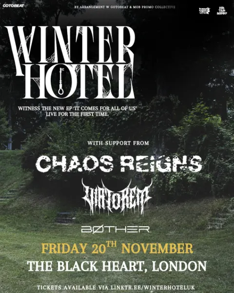 Winter Hotel live in London