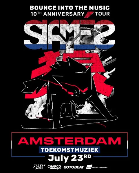 SIAMÉS - "Bounce Into The Music" 10th Anniversary Tour - Amsterdam