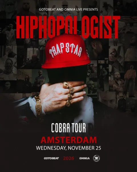 Hiphopologist live in Amsterdam 2026