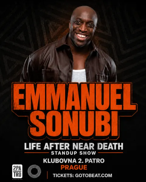 Emmanuel Sonubi - "Life After Near Death" British Stand-up Comedy in Prague
