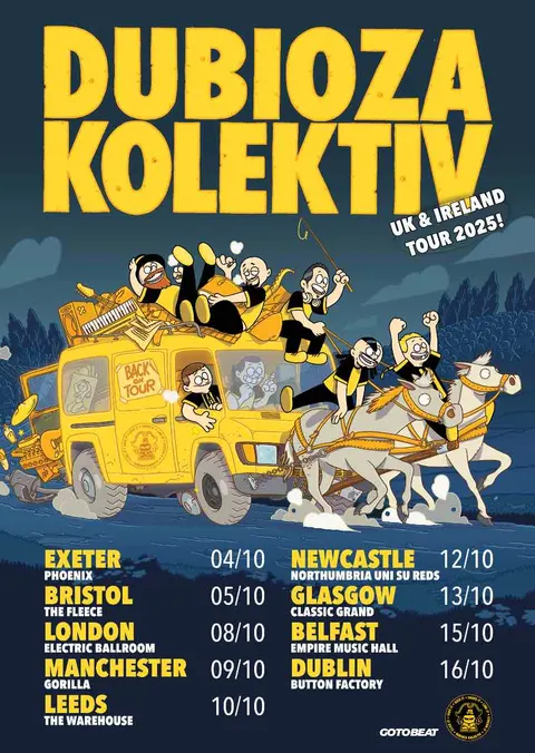 Dubioza Kolektiv UK & Ireland Tour 2025 | Exeter