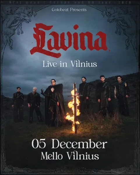 Lavina live in Vilnius!