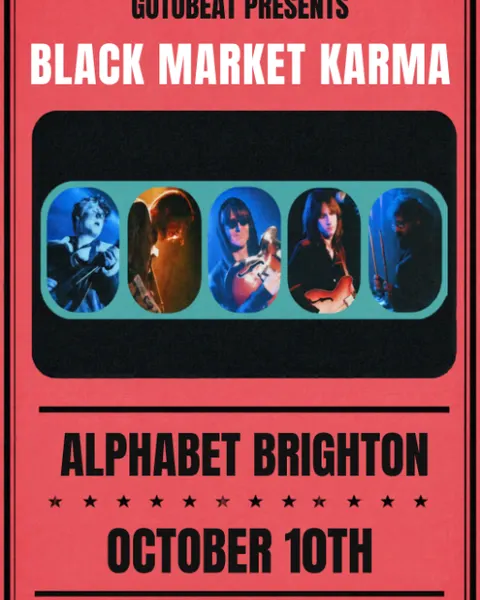 Black Market Karma live in Brighton!
