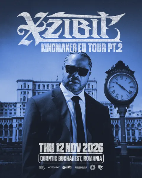 Xzibit live in Bucharest at Quantic, Kingmaker Tour 2026