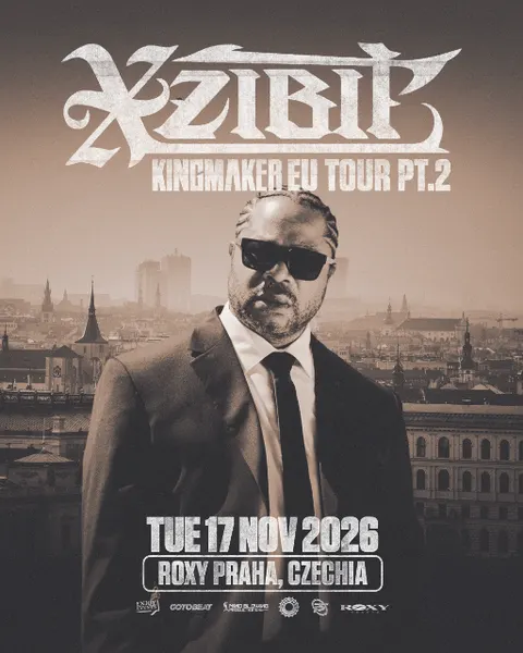 Xzibit live in Prague at Roxy, Kingmaker Tour 2026