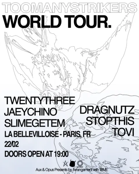 TOOMANYSTRIKERS WORLD TOUR : PARIS
