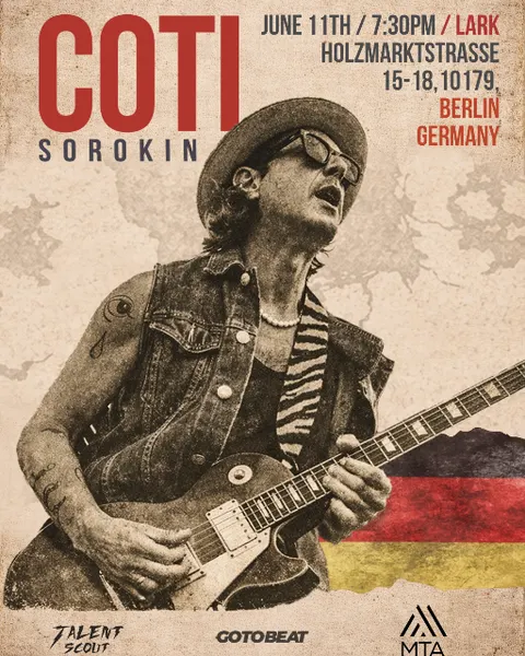 CANCELED - COTI - EU/UK Tour - Live in Berlin