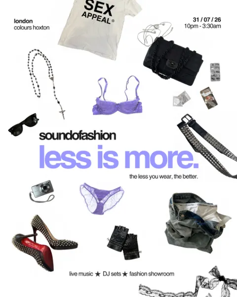 Sound of Fashion: Less is More