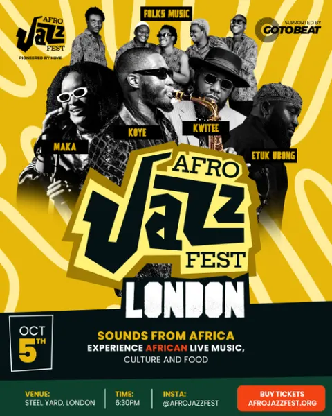 AfroJazz Festival London 2025 