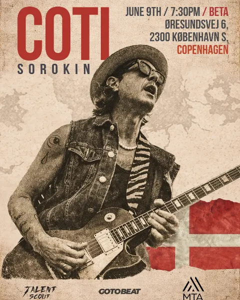 CANCELED - COTI - EU/UK Tour - Live in Copenhagen