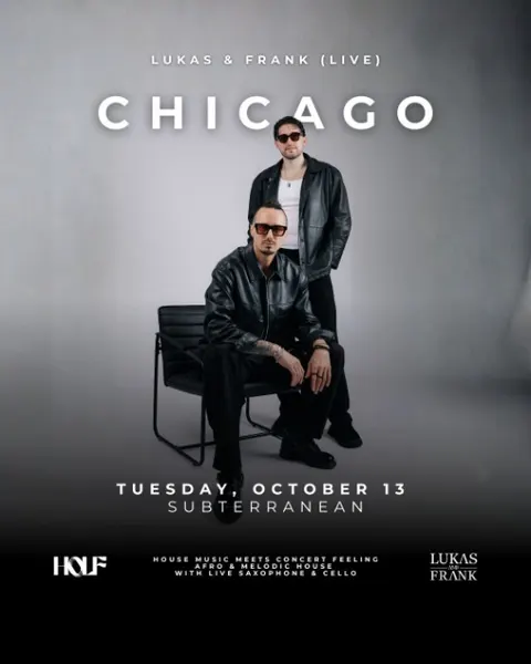 Lukas & Frank live in Chicago at Subterranean, Upstairs