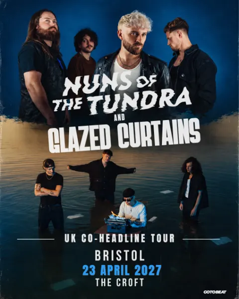 Nuns Of The Tundra x Glazed Curtains live in Bristol