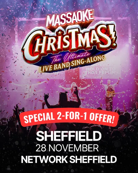 Massaoke Christmas Live, Sheffield - LIMITED 2-FOR-1 OFFER!