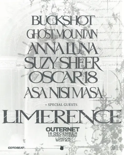 LIMERENCE : Ghost Mountain, Suzy Sheer, Anna Luna + more