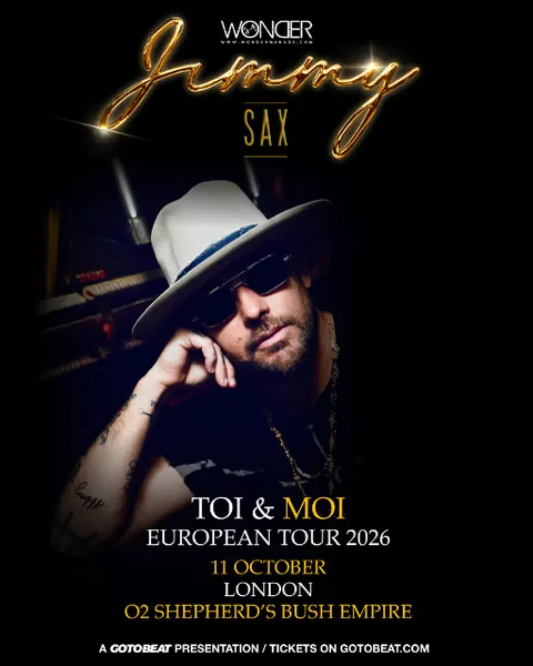 Jimmy Sax European Tour 2026 | London