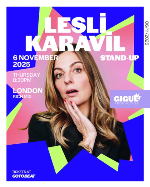 Lesli Karavil live in London!