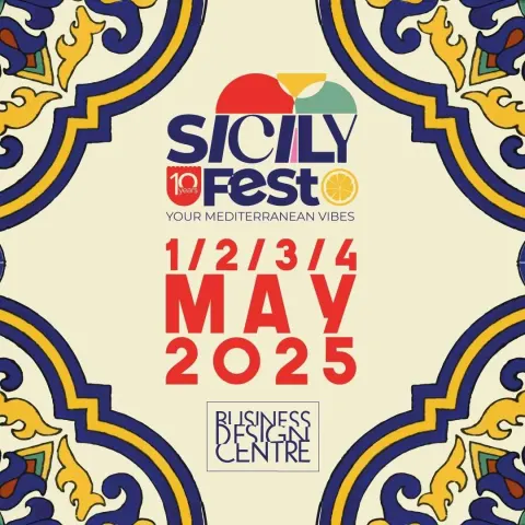 SicilyFEST London - 2025 | May 1-2-3-4 @ Business Design Centre
