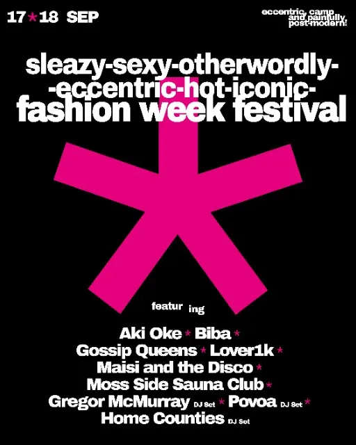 You Wanted a Party? x London Fashion Week Festival
