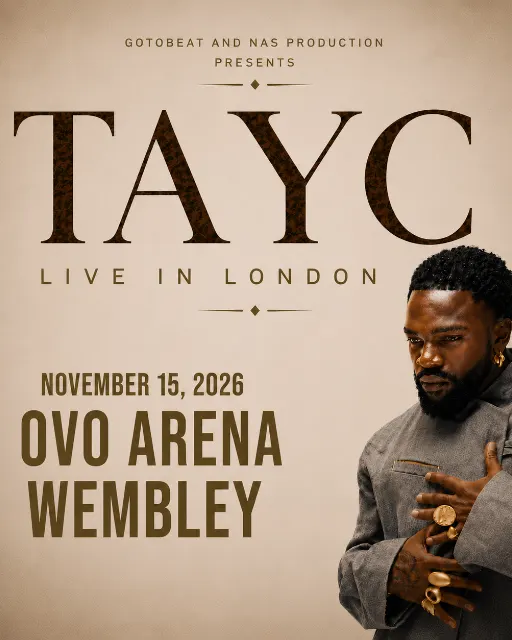Tayc live in London at OVO WEMBLEY ARENA