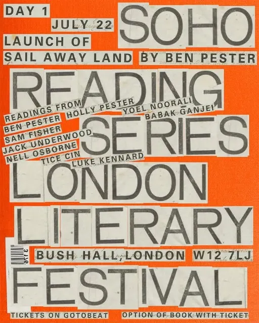Soho Reading Series: London Literary Festival – Day One (Bush Hall) 