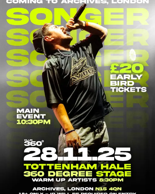 Club360 Presents: SONGER Performing Live