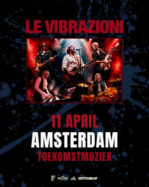 Le Vibrazioni LIVE in Amsterdam
