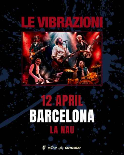 Le Vibrazioni LIVE in Barcelona