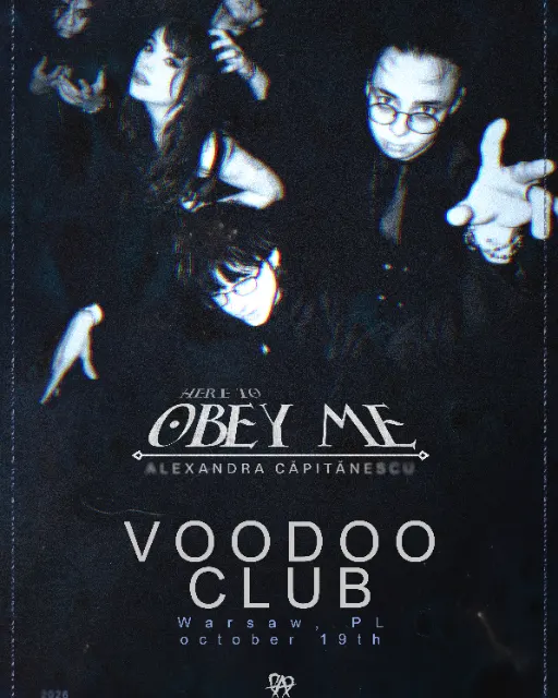 Alexandra Căpitănescu live in Warsaw at Voodoo Club