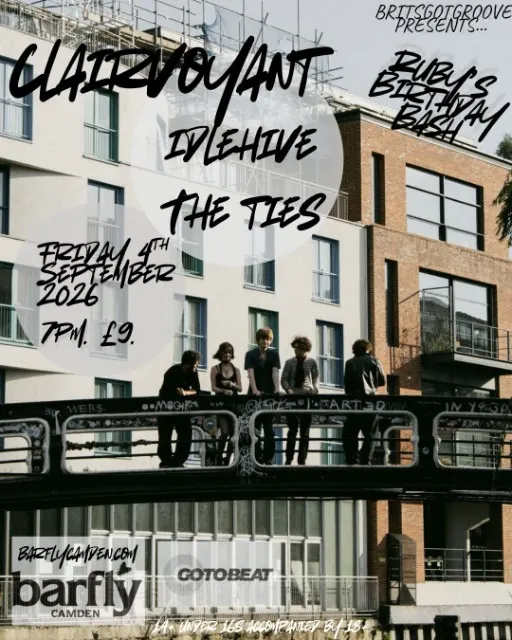 Clairvoyant, The Ties and Idle Hive live at Barfly
