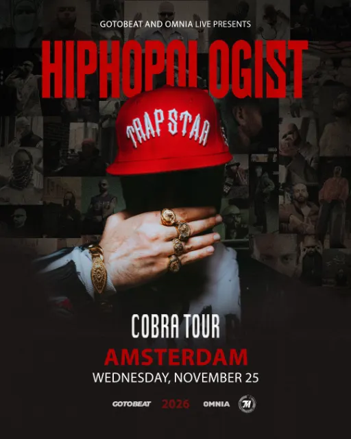 Hiphopologist live in Amsterdam 2026