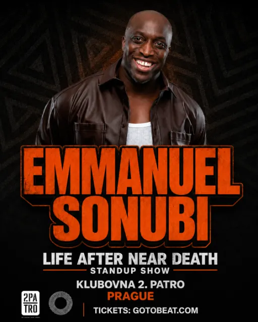 Emmanuel Sonubi - "Life After Near Death" British Stand-up Comedy in Prague
