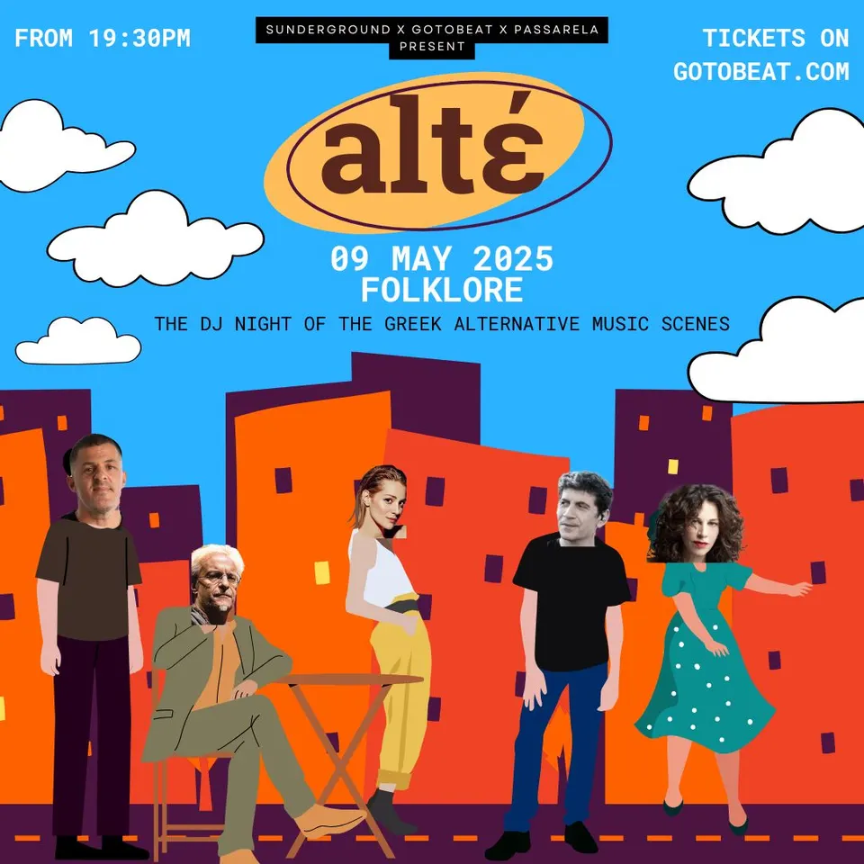 Altέ Vol.2: The DJ Night of Greek Alternative Music at Folklore