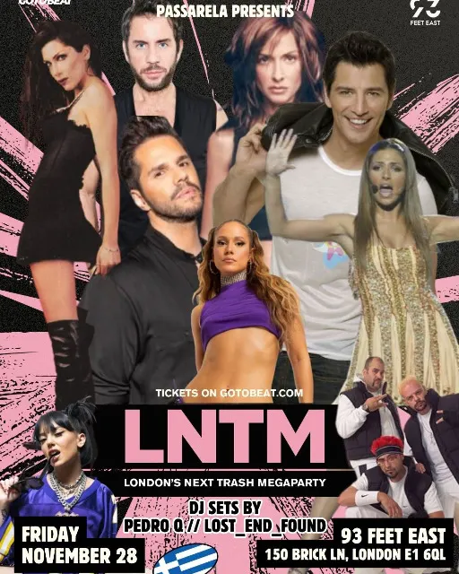 PASSARELA presents LNTM: London's Next Trash Megaparty of 2025 at 93 Feet East