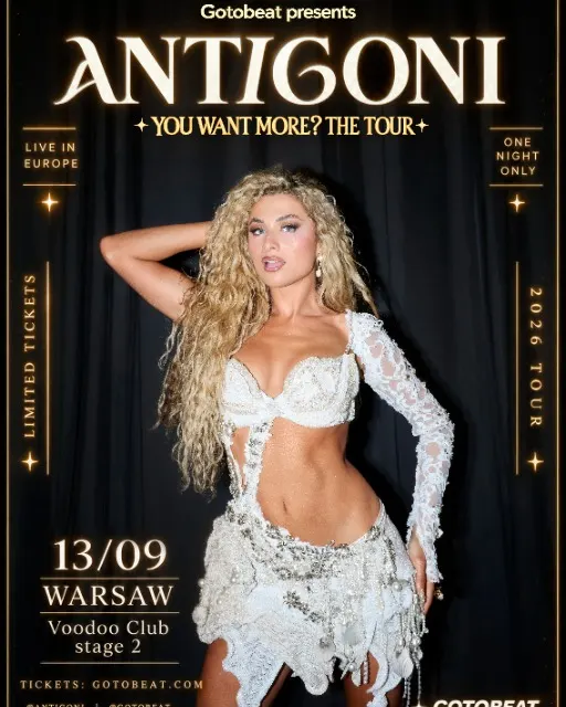 Antigoni live in Warsaw!