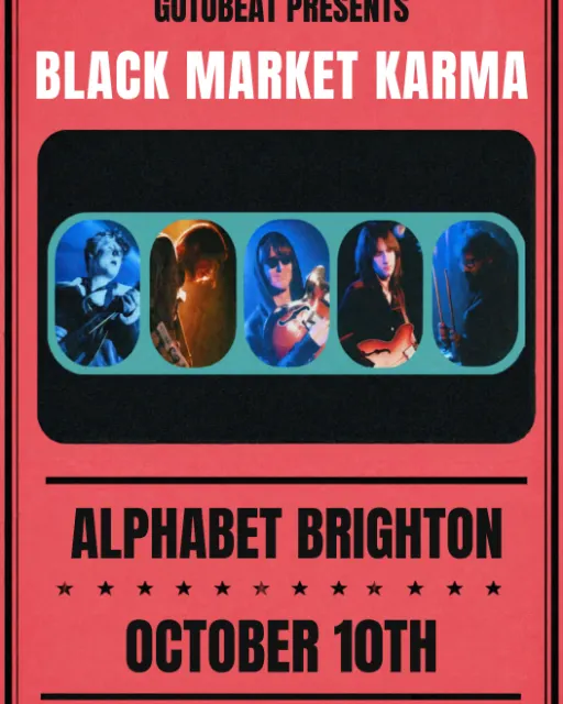 Black Market Karma live in Brighton!