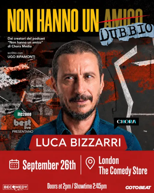 Luca Bizzarri - "Non hanno un dubbio" - Live in London (Matinee show)