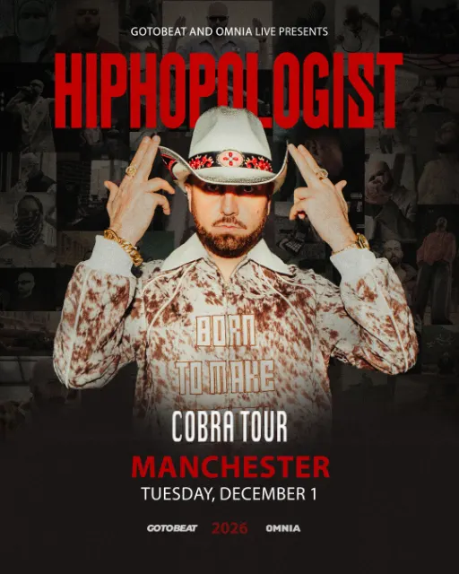 Hiphopologist live in Manchester 2026