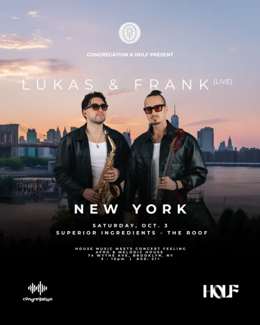 Superior Ingredients: Lukas & Frank (Live) + Sam Allan