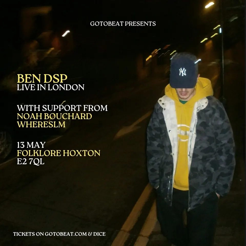 Ben DSP live at Folklore with Noah Bouchard and Whereslm